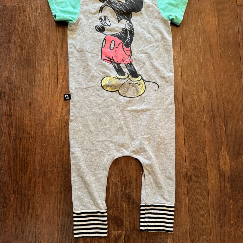 Rags To Raches Disney Mickey Mouse Kids Romper